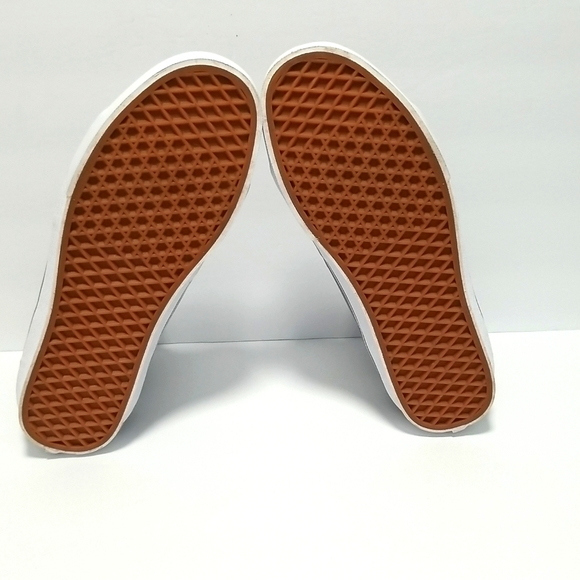 VANS Men's Skateboard Shoe, High Top Grey Canvas Size 10  Off the Wall - Picture 9 of 14